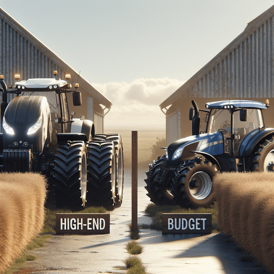 Tractor Showdown: Comparing High-End vs. Budget Models