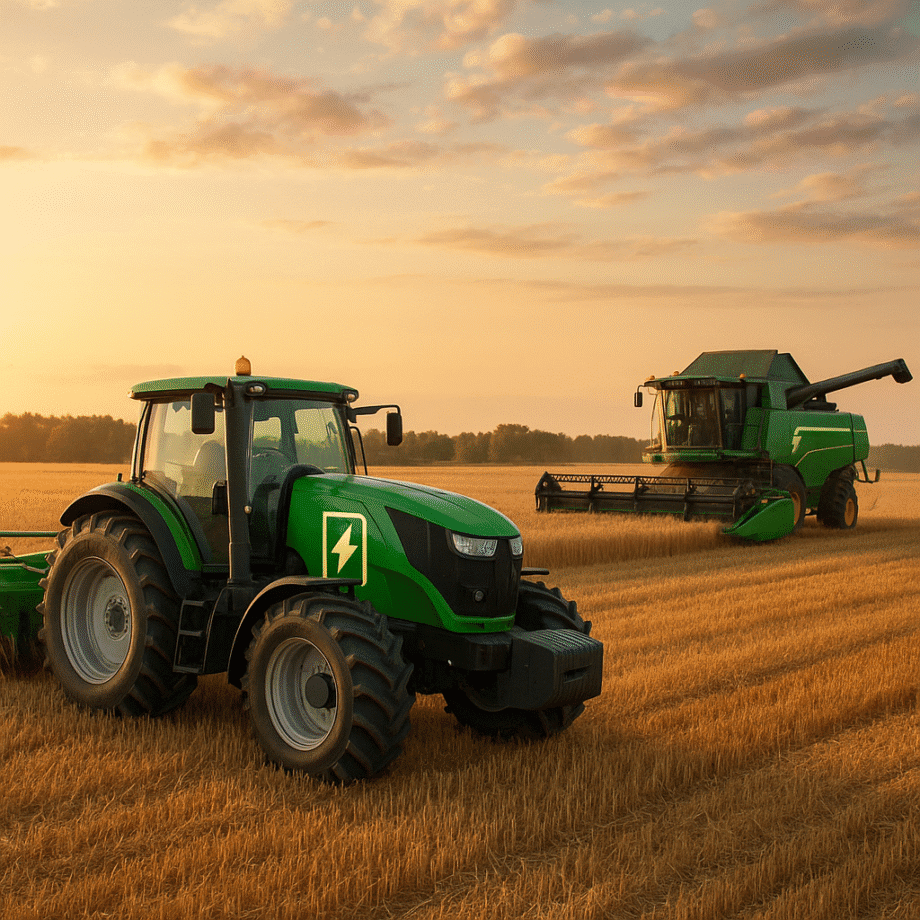 The Rise of Battery-Powered Agricultural Machines