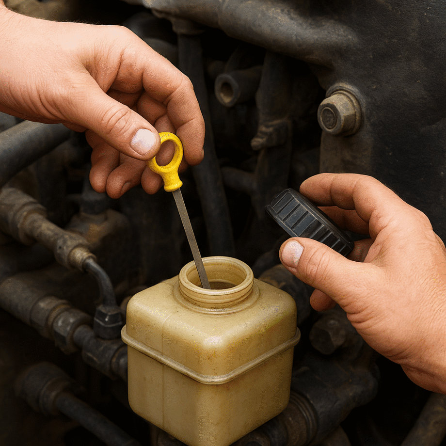How to Check Hydraulic Fluid Levels Correctly