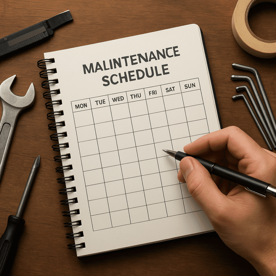 How to Create a Maintenance Schedule That Works